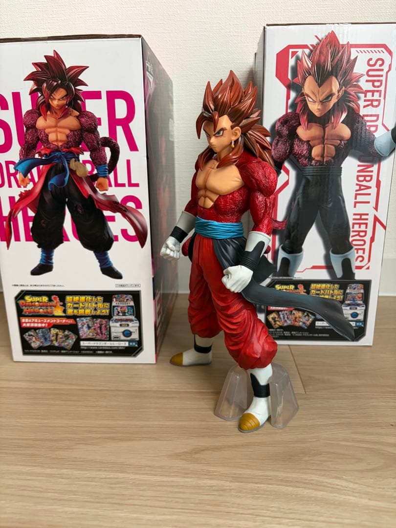 一番くじ ドラゴンボール スーパーヒーローズ 孫悟空 ゼノ ベジータ　ベジット
