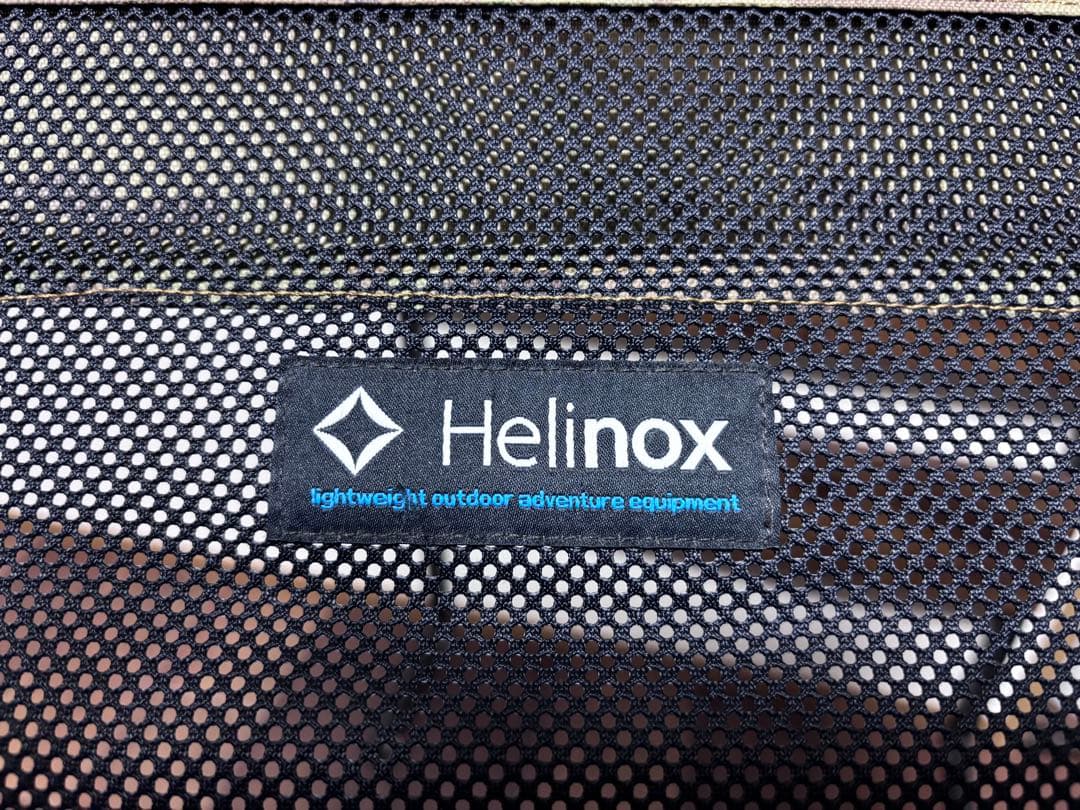 最終値下！廃盤希少品　Helinox キャンプチェア✖️グラインドロッヂ生刷り