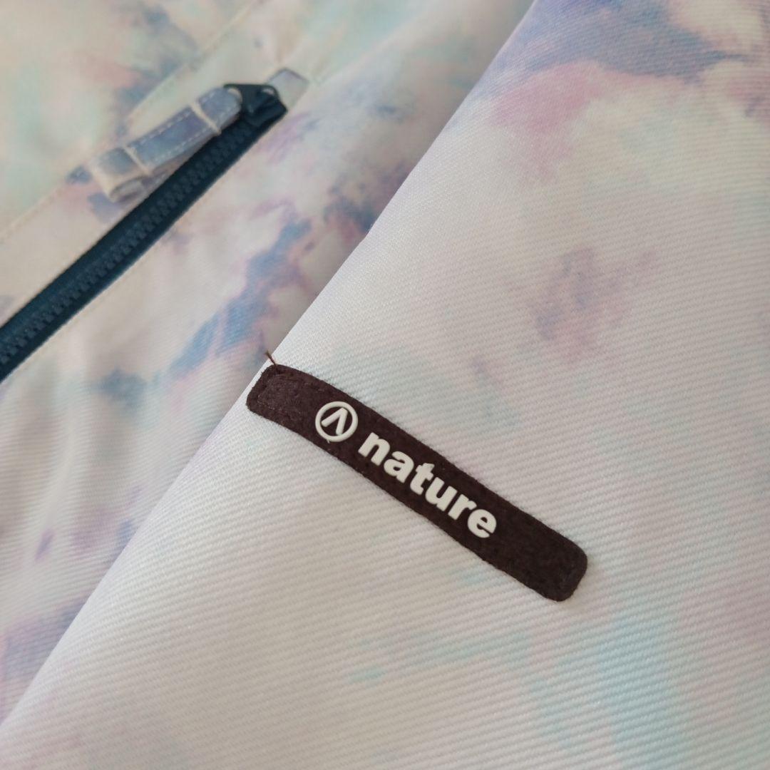 美品■エアボーンARBNレディーススキーウエア上下セットSラベンダー