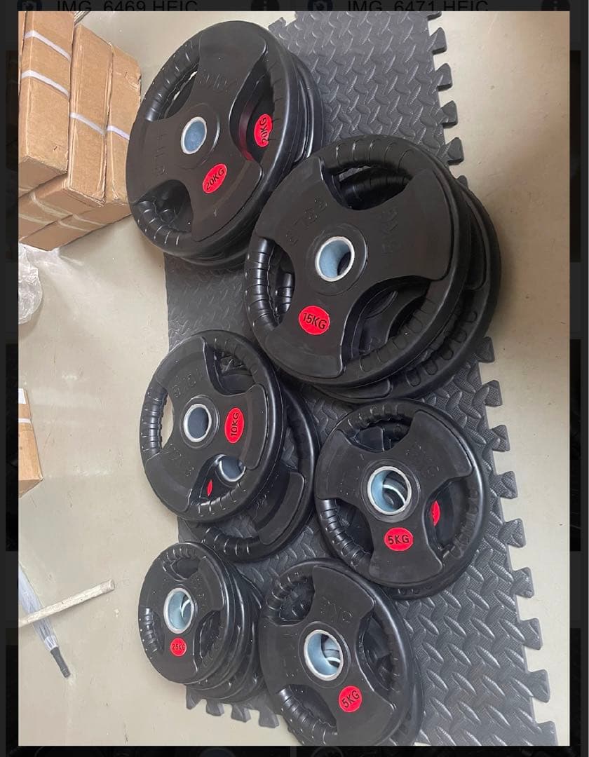 バーベルプレート