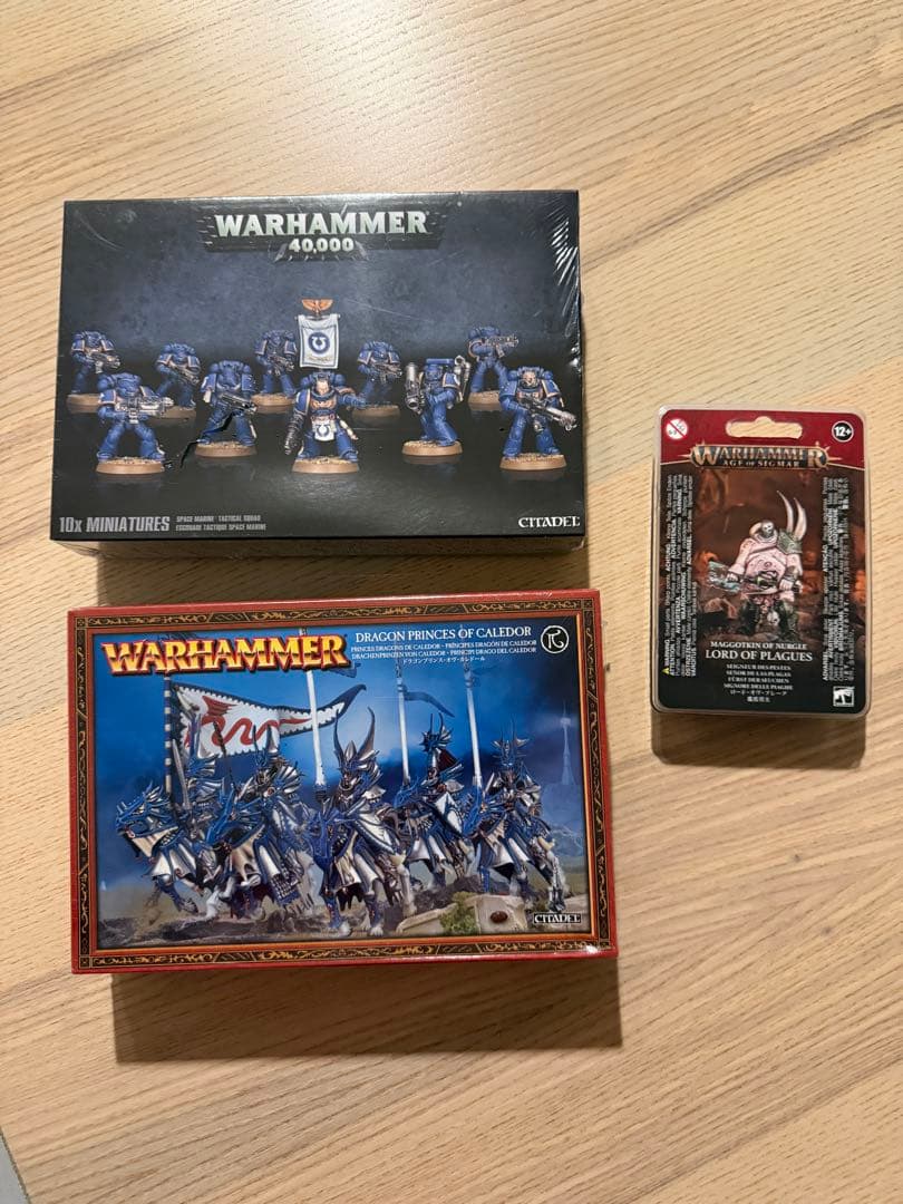 未開封ウォーハンマー3点まとめ売り