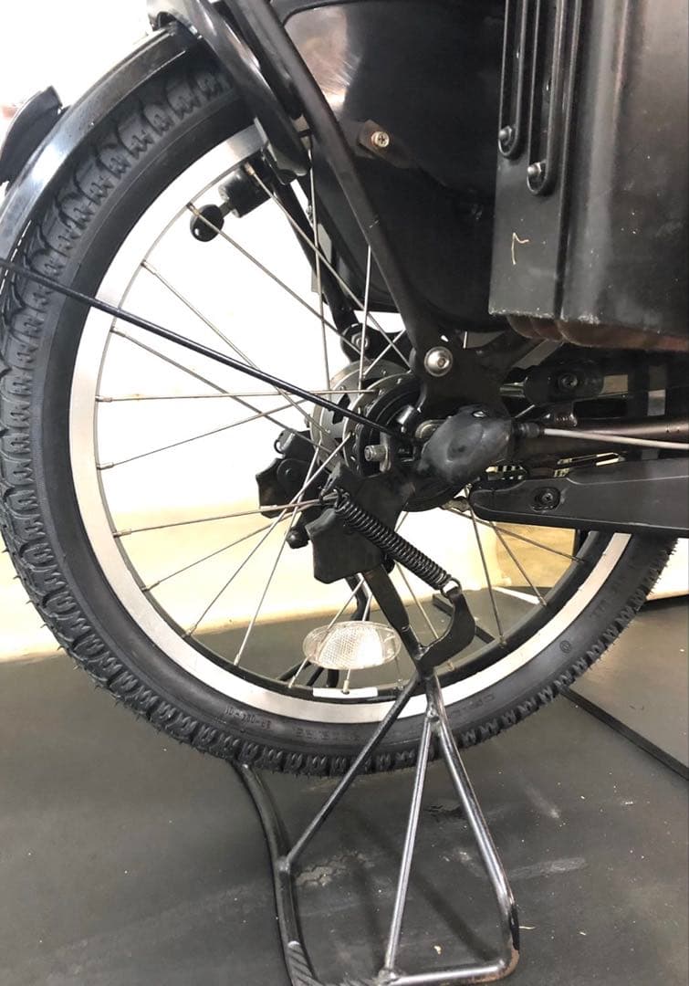 1年保証 送料無料　ヤマハ　パスキッス　20インチ　茶色　電動アシスト自転車