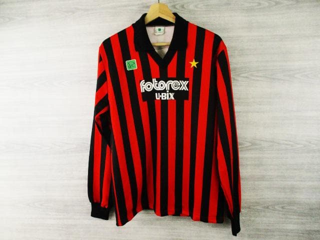 85-86 AC MILAN 選手用 ACミラン 当時物 ロッシ　マルディーニ