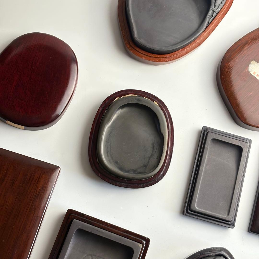 書道具 中国 硯 すずり 5点 まとめて