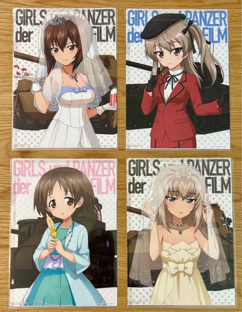 ガールズ＆パンツァー　戦車道大作戦　クリアファイル　まとめ売り　ガルパン