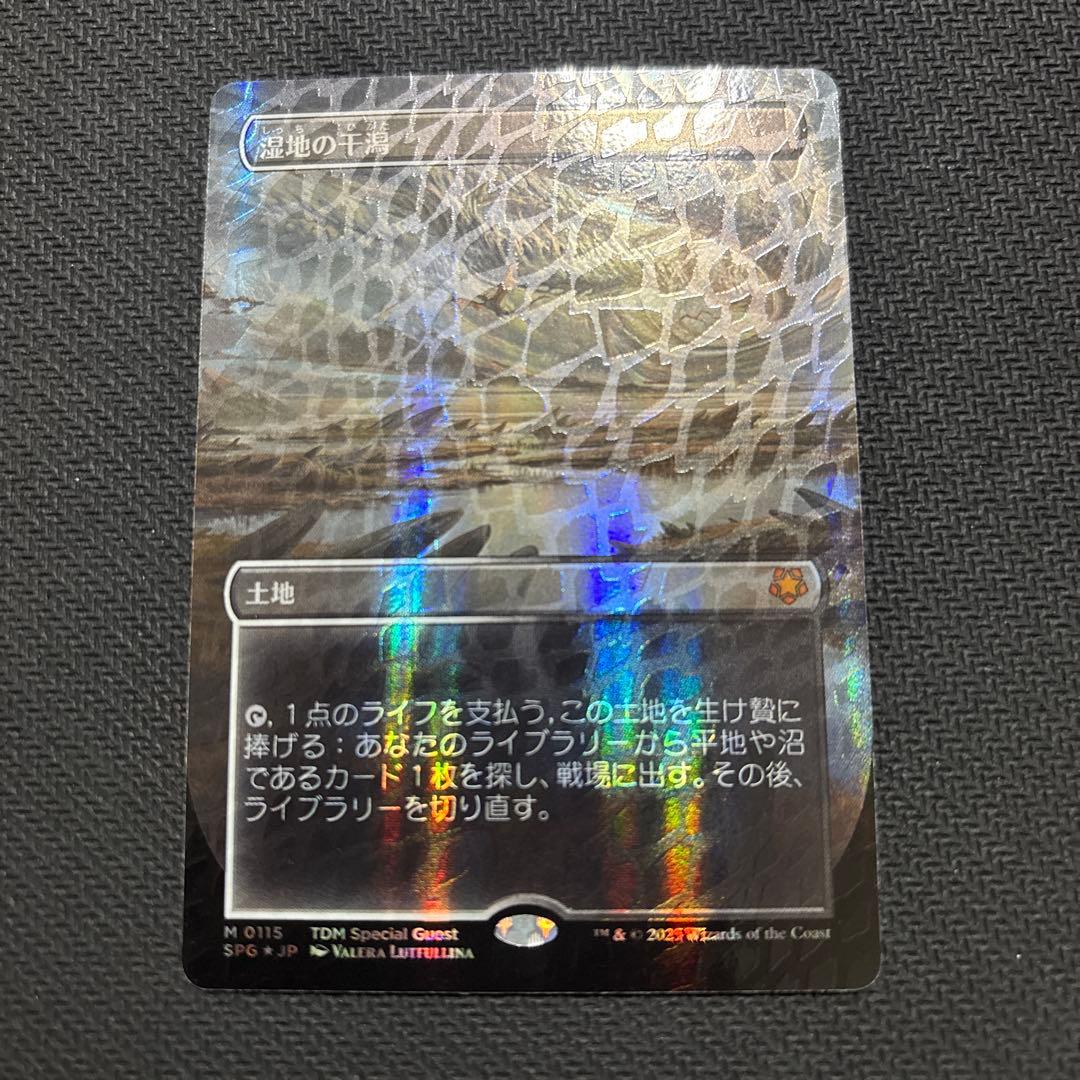 mtg 湿地の干潟 ドラゴンスケイルFoil