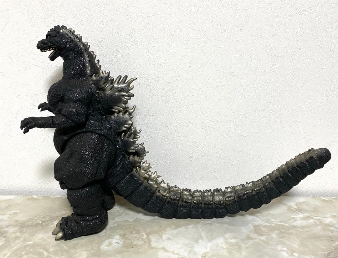 希少 当時物 1991 ゴジラ 1/270 ビッグサイズ ソフビ 硬質 日本製