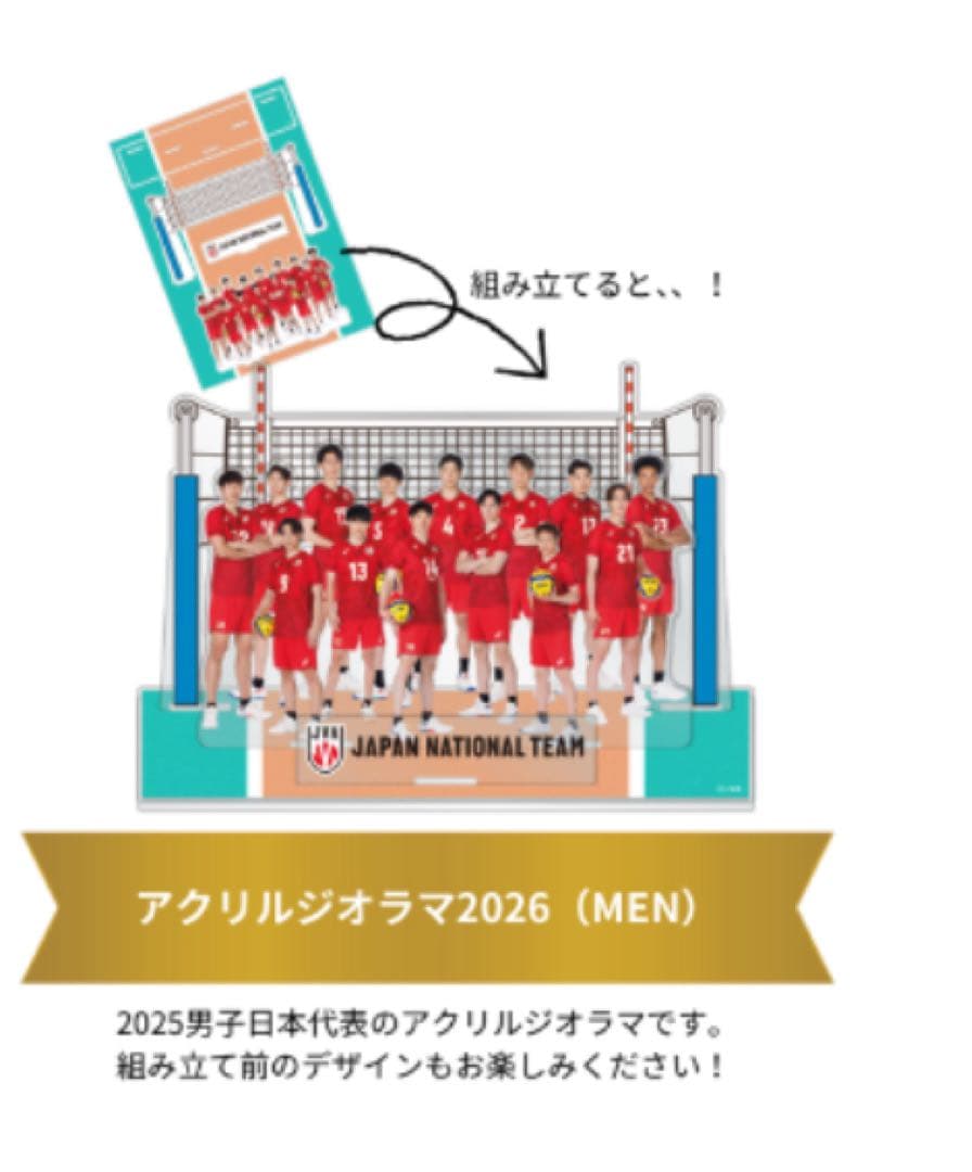 【限定】JVA バレーボール男子日本代表　福袋2026