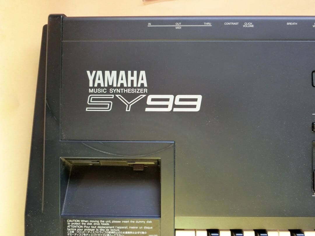 YAMAHA SY99 76鍵シンセサイザー FM ＋ PCM