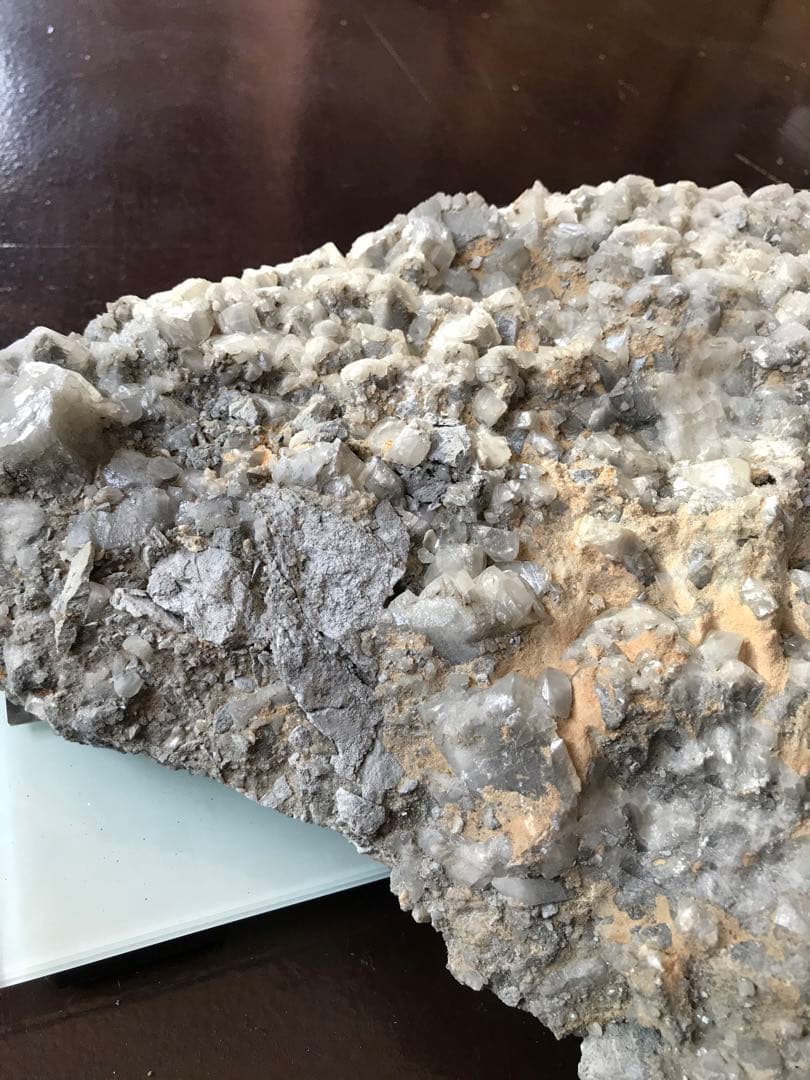 ◉特大10kgマダガスカル産【方解石/カルサイト】台付き原石