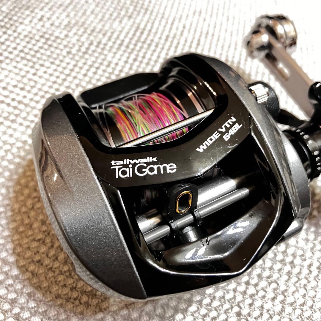 tailwalk Tai Game WIDE VTN 64BL ベイトリール