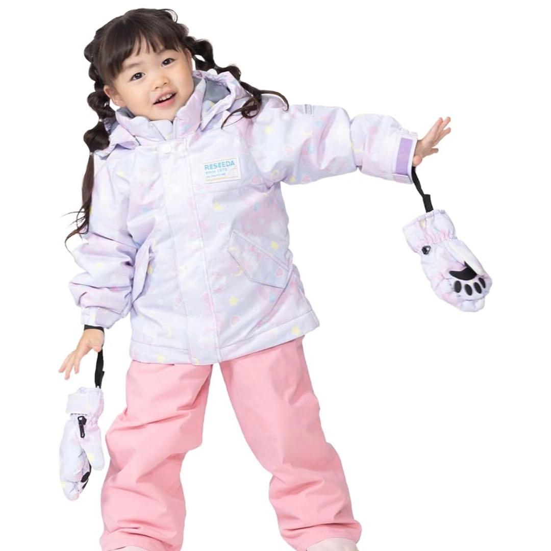 【新品】RESEEDAスキーウェア 上下　90 100 110女の子