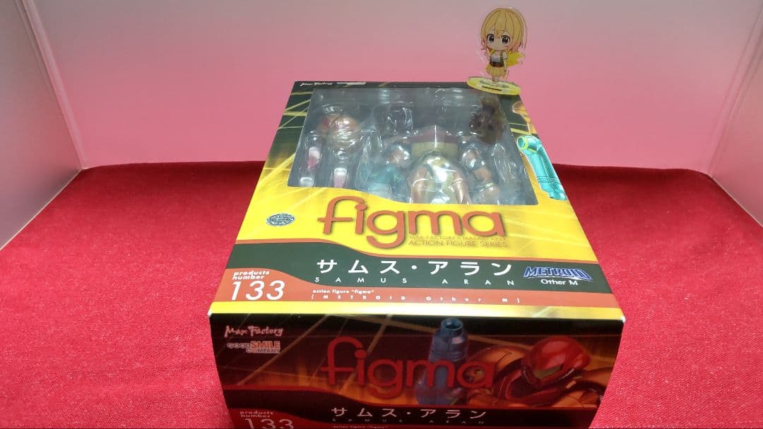 初版 メトロイド サムス・アラン figma 133 アザーエム フィギュア