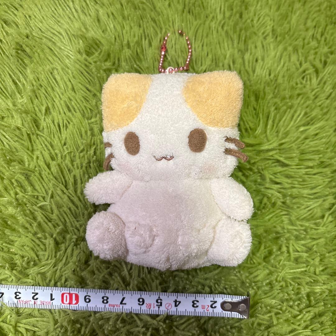 マシュマロみたいなふわふわにゃんこ マスコット ぬいぐるみ サンリオ 平成レトロ