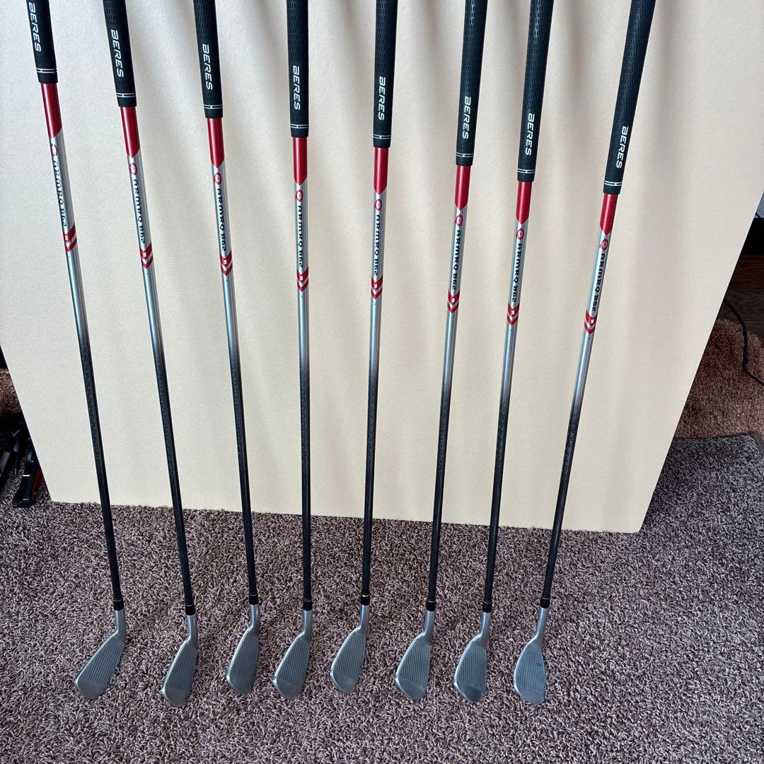 本間アイアン　ベレス　4から10番asまで8本セット
