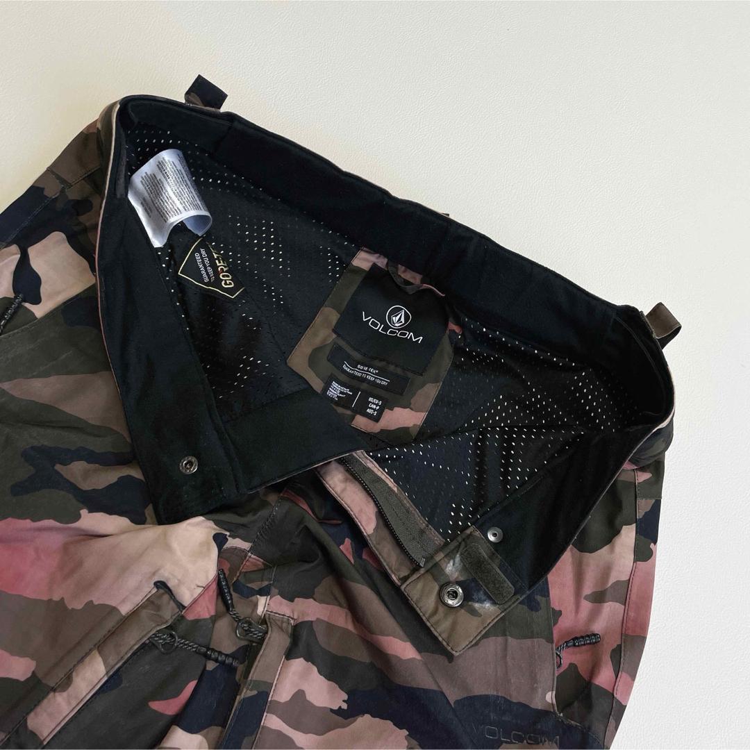 6671 ボルコム　パンツ　迷彩柄　ゴアテックス　カモフラ　スノボ　レディース