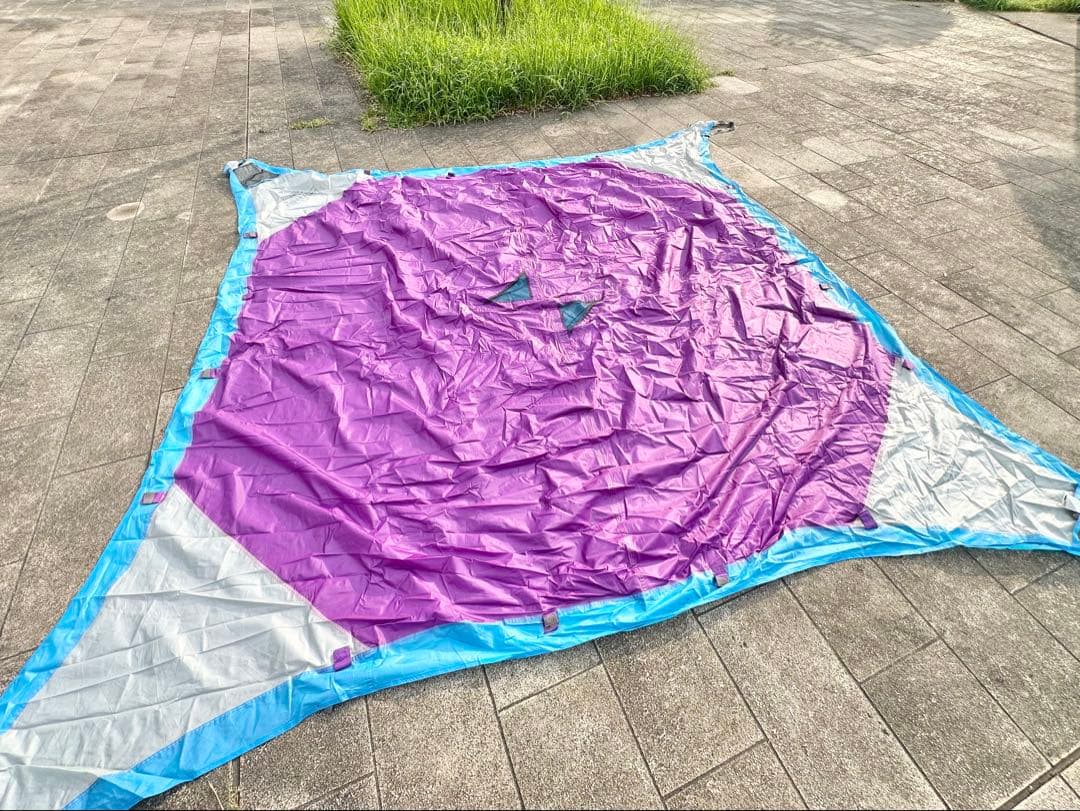 希少 Coleman コールマン パーティーシェード／300 パープル