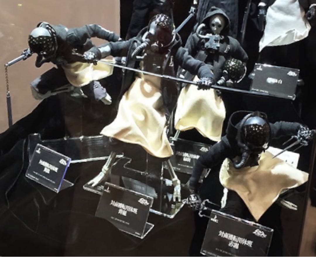 対鹵獲転用体班 緑斑 合成人間 千値練 東亜重工 フィギュア 斧 仮面 グロ