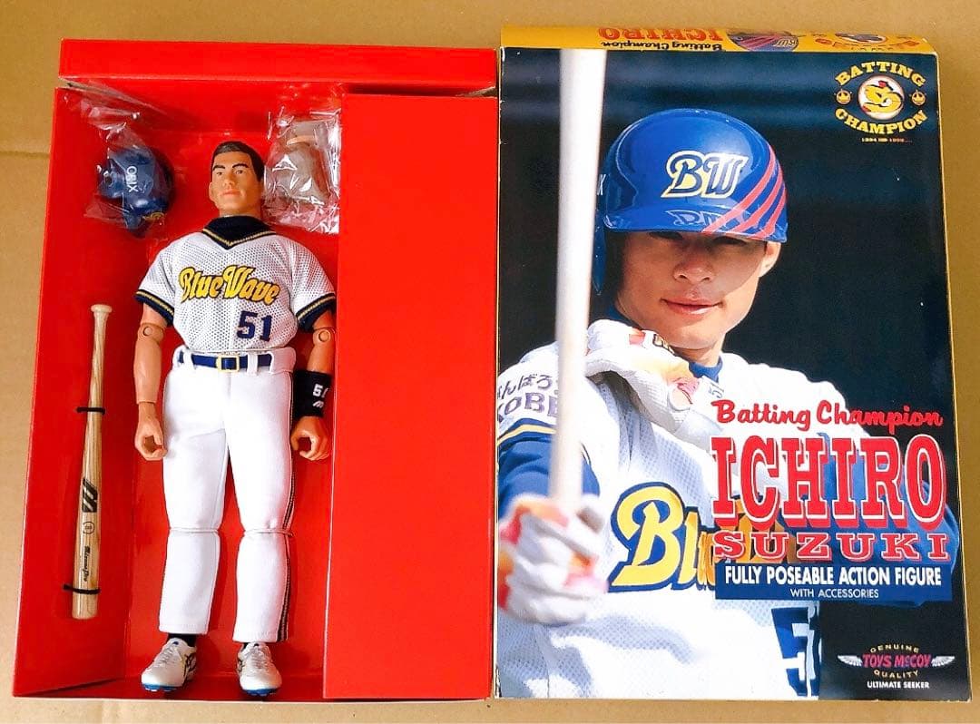 アクションフィギュア　オリックスブルーウェーブ　イチロー　鈴木一朗