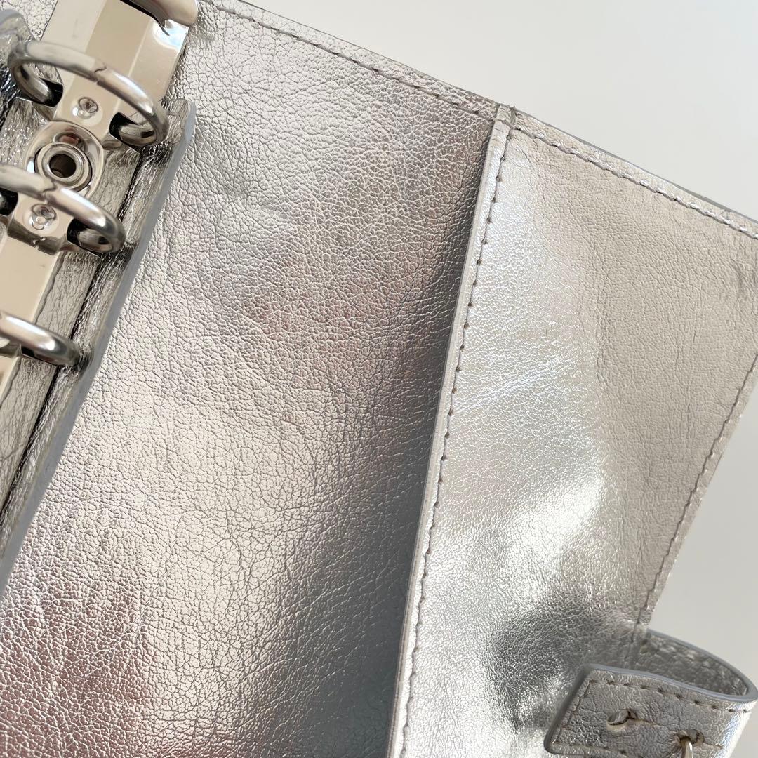 早い者勝ち　韓国　貯金　バインダー　カバー　リフィル　レザー　シルバー