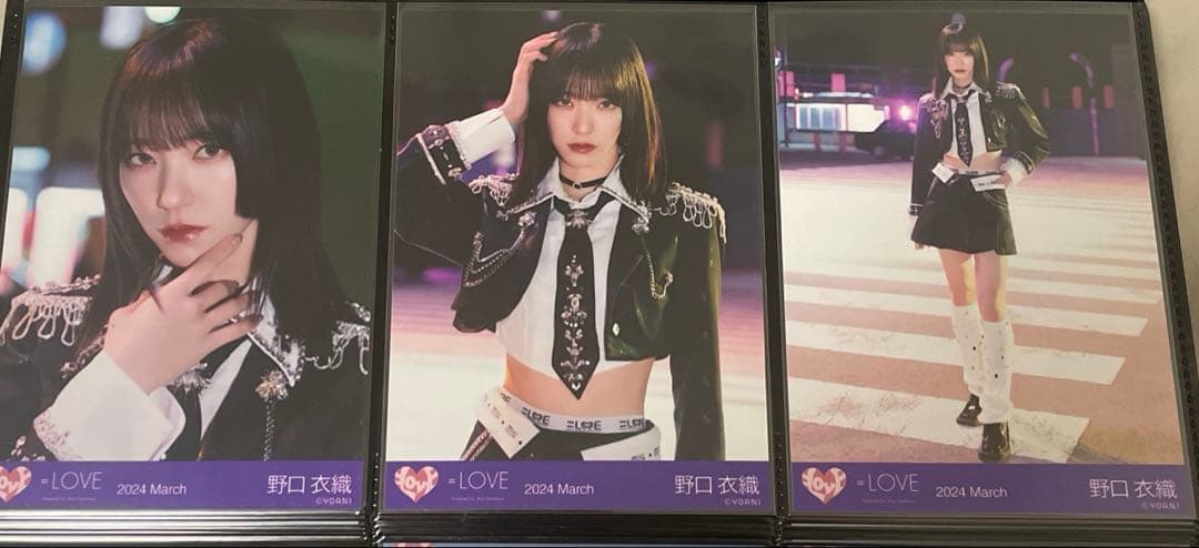 野口衣織　生写真 呪って呪って コンプ