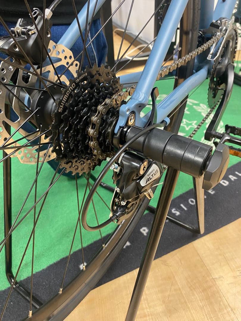 Fuji クロスバイク 15インチ アイスブルー　自転車