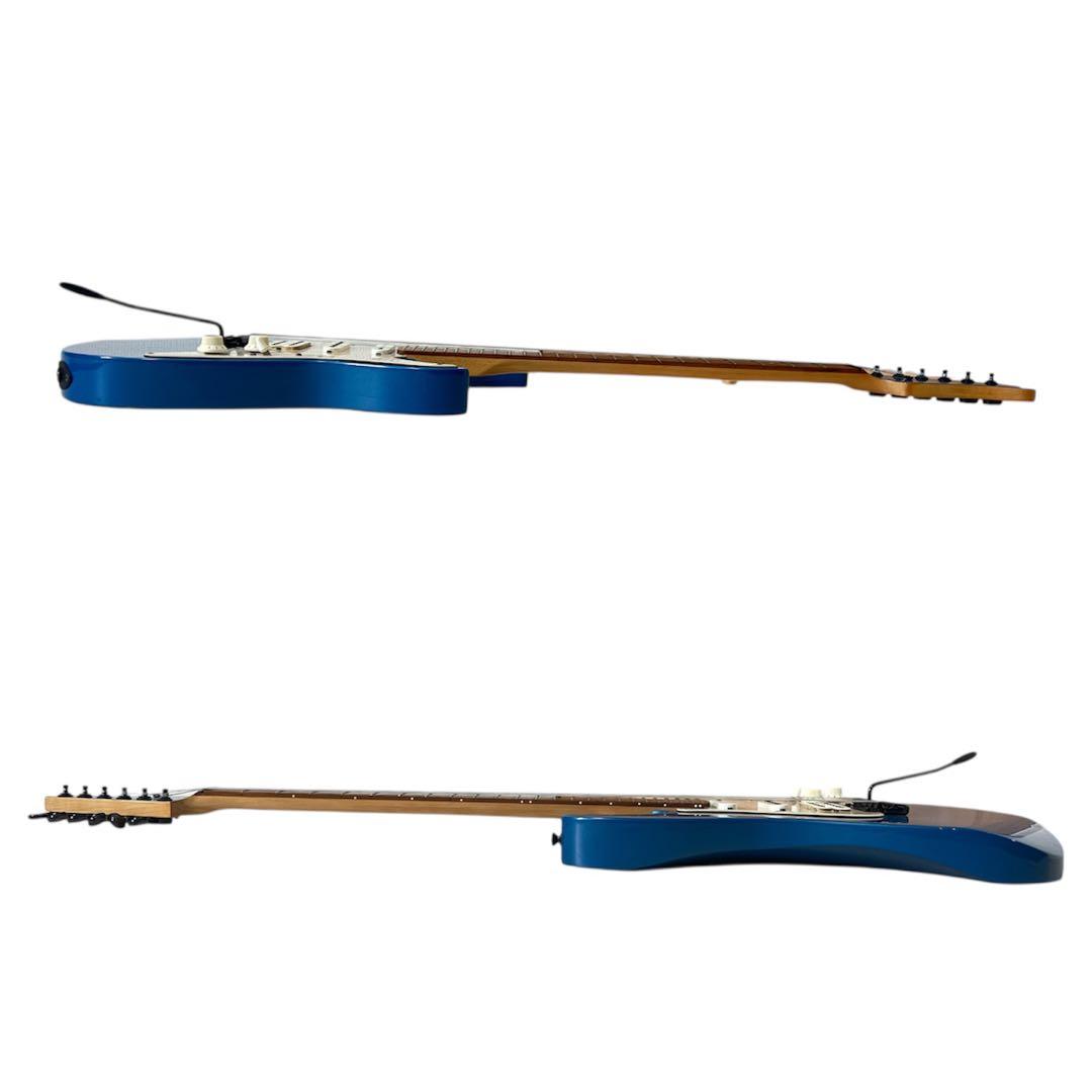 FERNANDES エレキギター SFR-512 水色 アーム付き