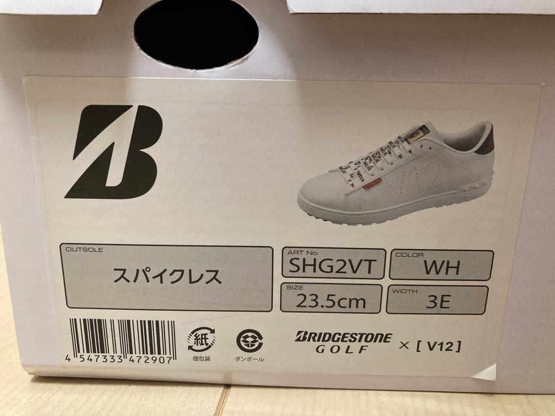 【新品】ブリヂストン【V TWELVE (V12)】限定発売コラボゴルフシューズ