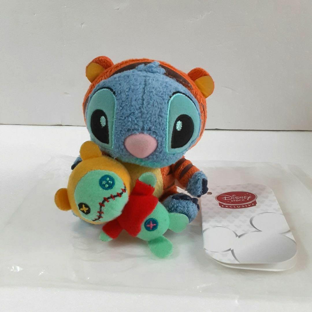 ストア　スティッチ　スクランプ　なりきりプーさん　マスコット　ぬいぐるみ