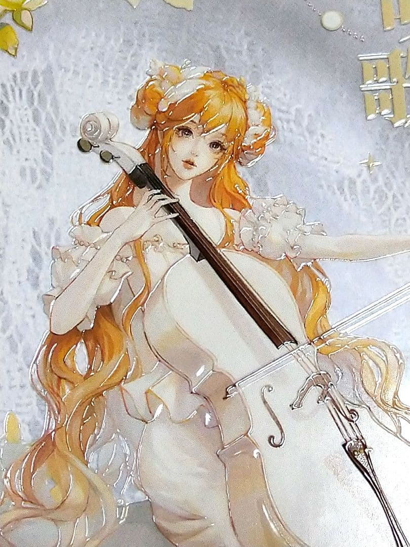 ✩のこり２✩J895＃花梦拾音(晶透)StudioⅥ切り売り海外人物マステ女の子