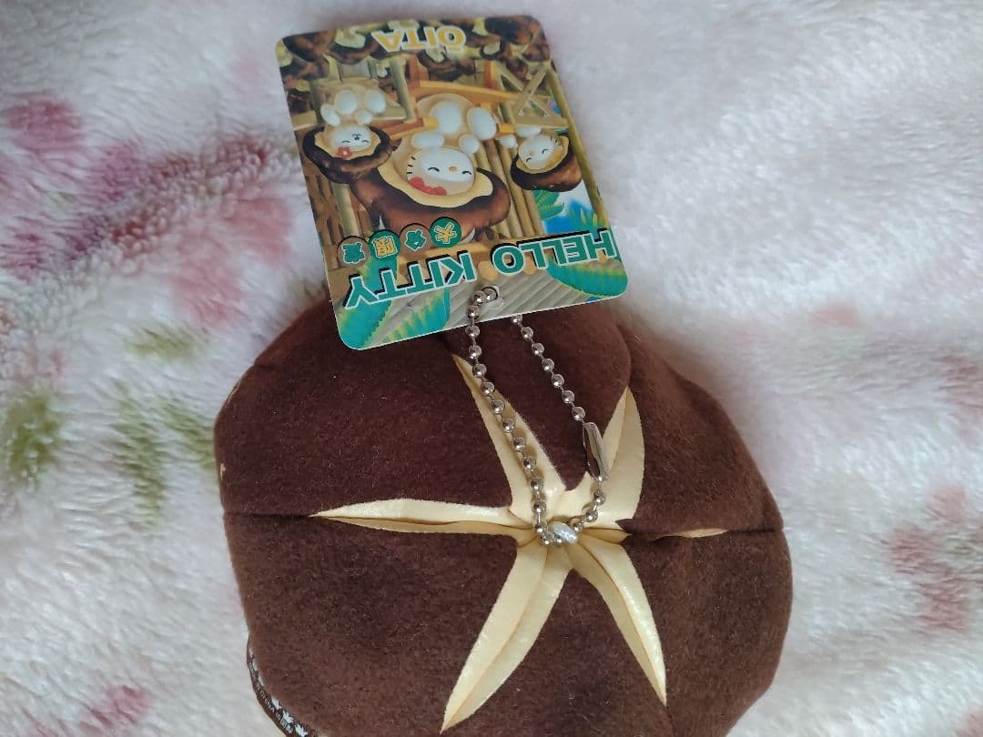 大分限定 ハローキティ しいたけ マスコット