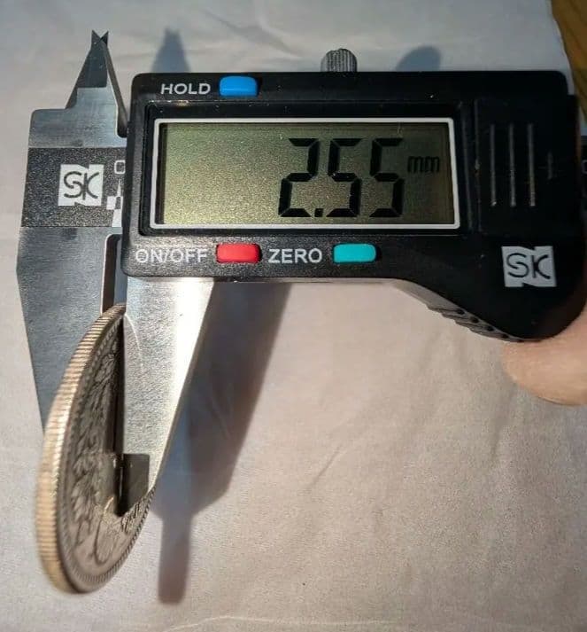 美品　1円銀貨　明治38年