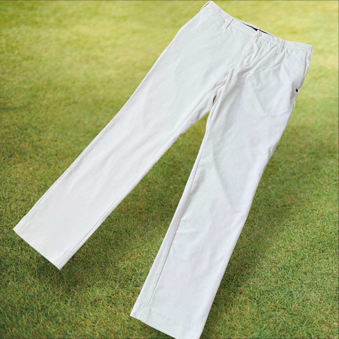 ブリーフィングゴルフ　パンツ　L〜XL相当 白　ホワイト　ストレッチ素材　ゴルフ