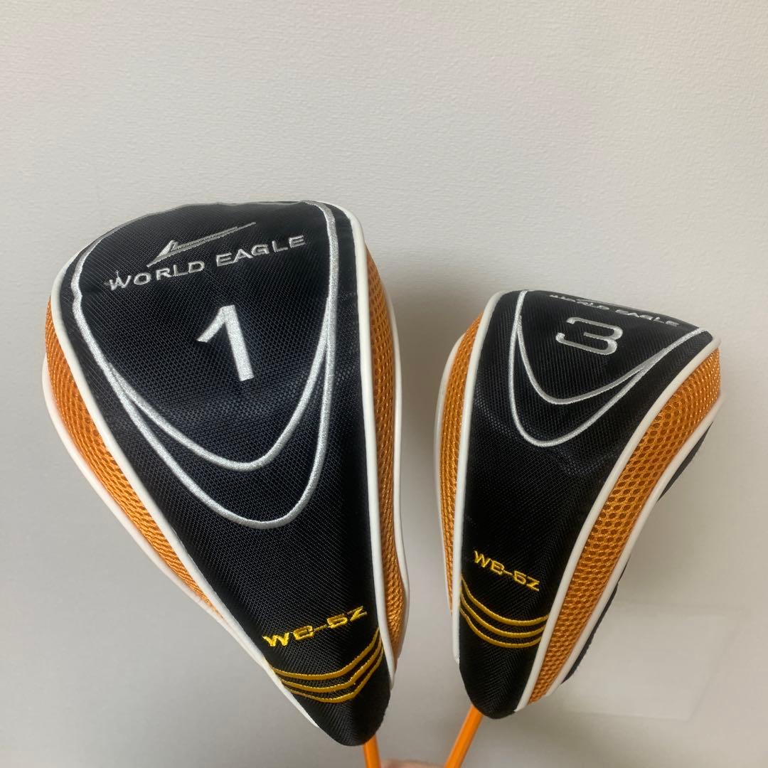 WORLD EAGLE WE-5Z ドライバー 10.5°と3番ウッド