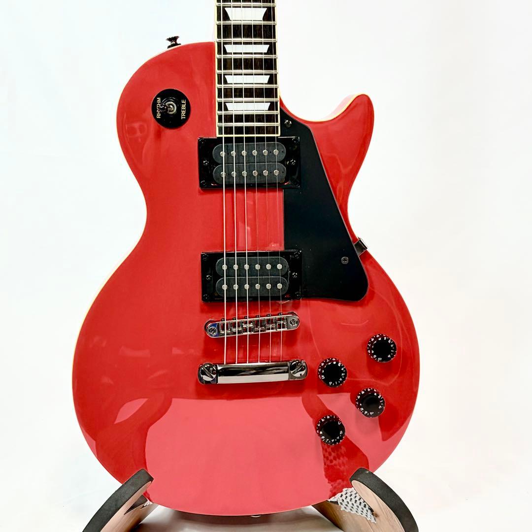 未使用　MAISON レスポールカスタム　レッド　ギブソンヘッド　セットネック