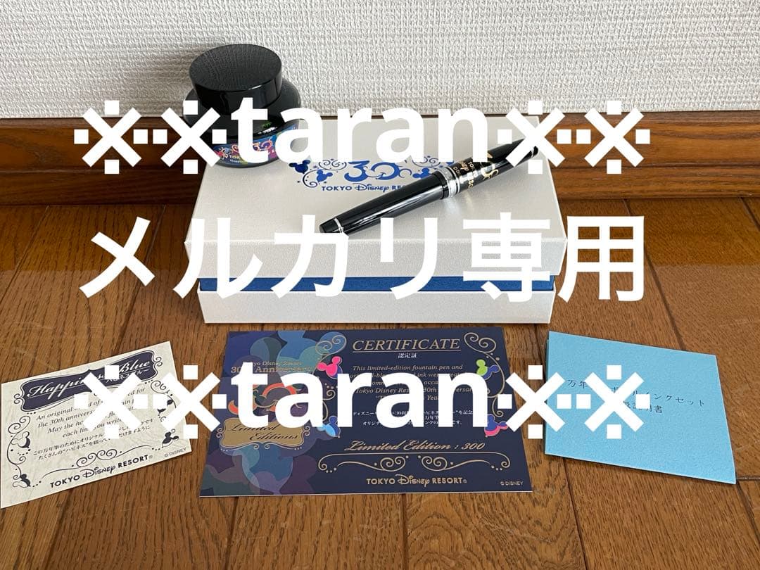 【レア】ディズニーランド 限定 30周年 万年筆
