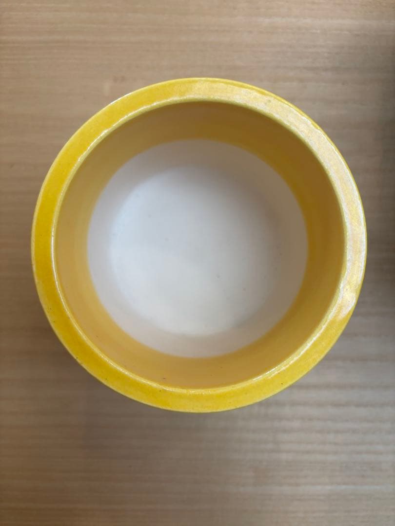 茶道具　黄釉　松葉　火入　松楽窯