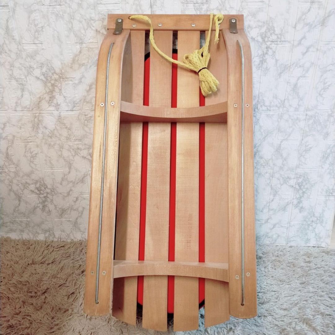 希少品　人気　Ｌ.Ｌ.Ｂｅａｎ 子供用　木製　ソリ