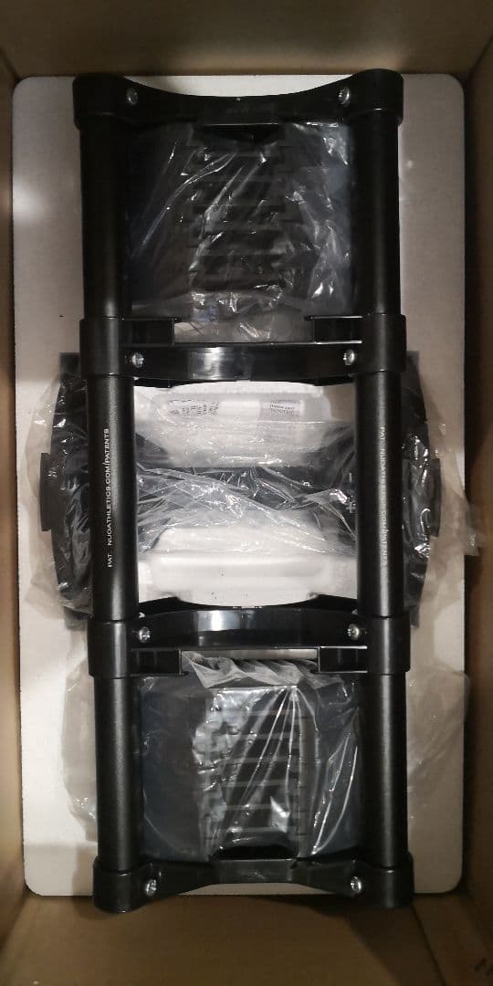 ①可変式ダンベル ブラック　NUOBELL フレックスベル Max 36kg