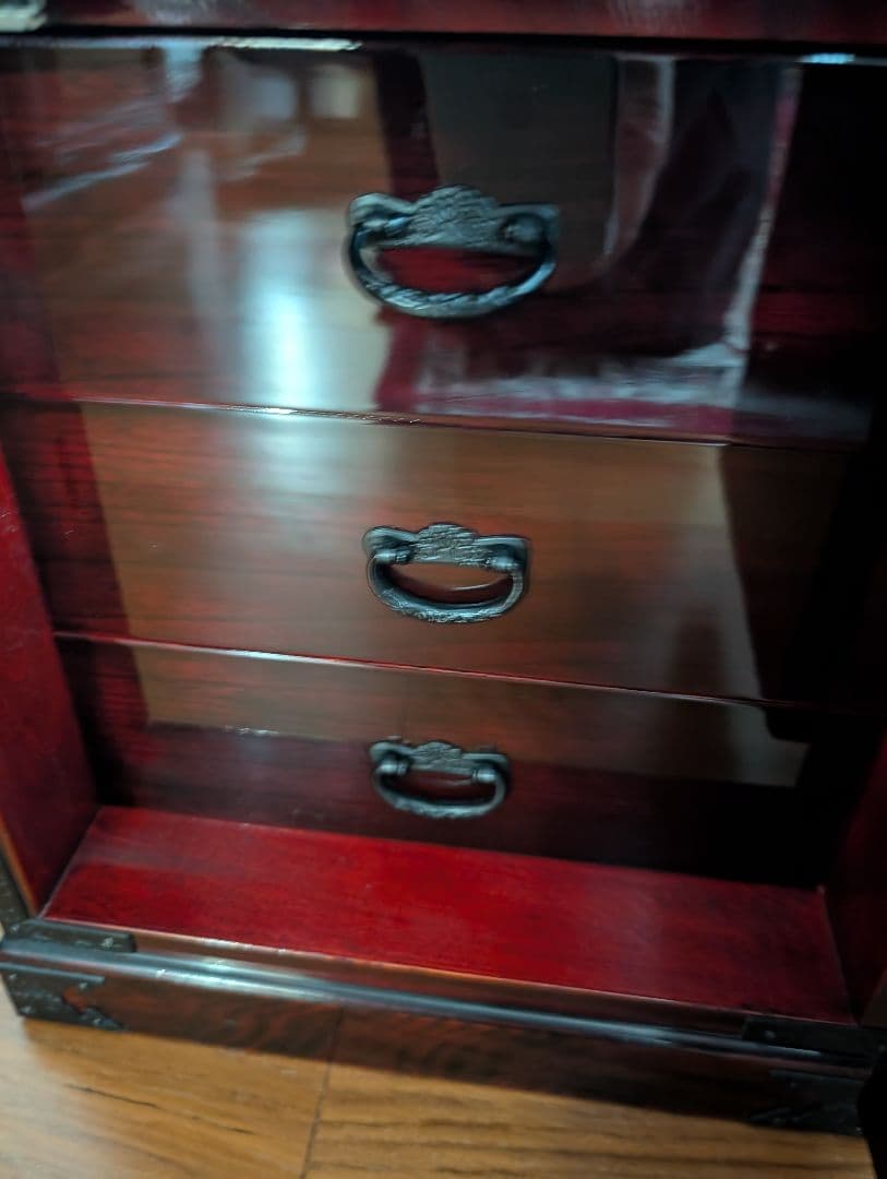 仙台箪笥　ミニ引き出し　鍵付き