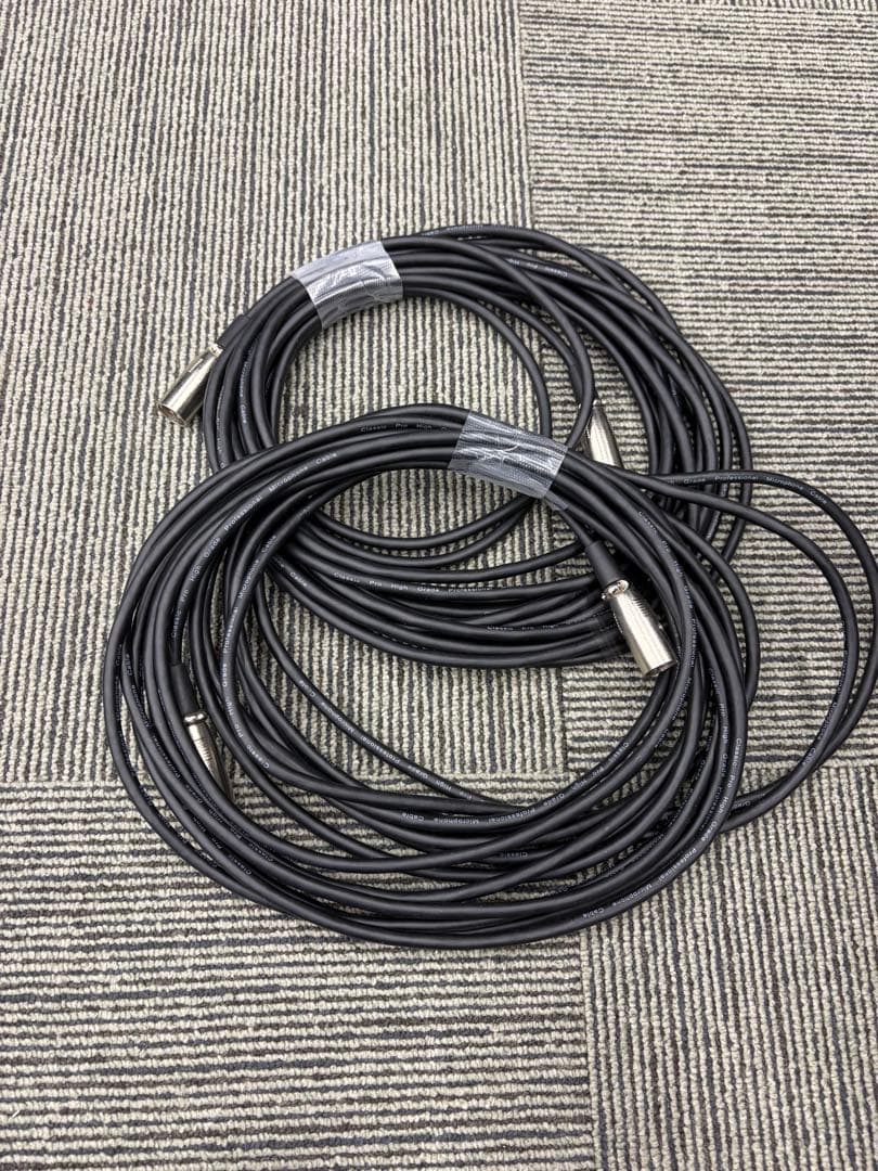 XLRケーブル 複数本 黒 クラシックプロ