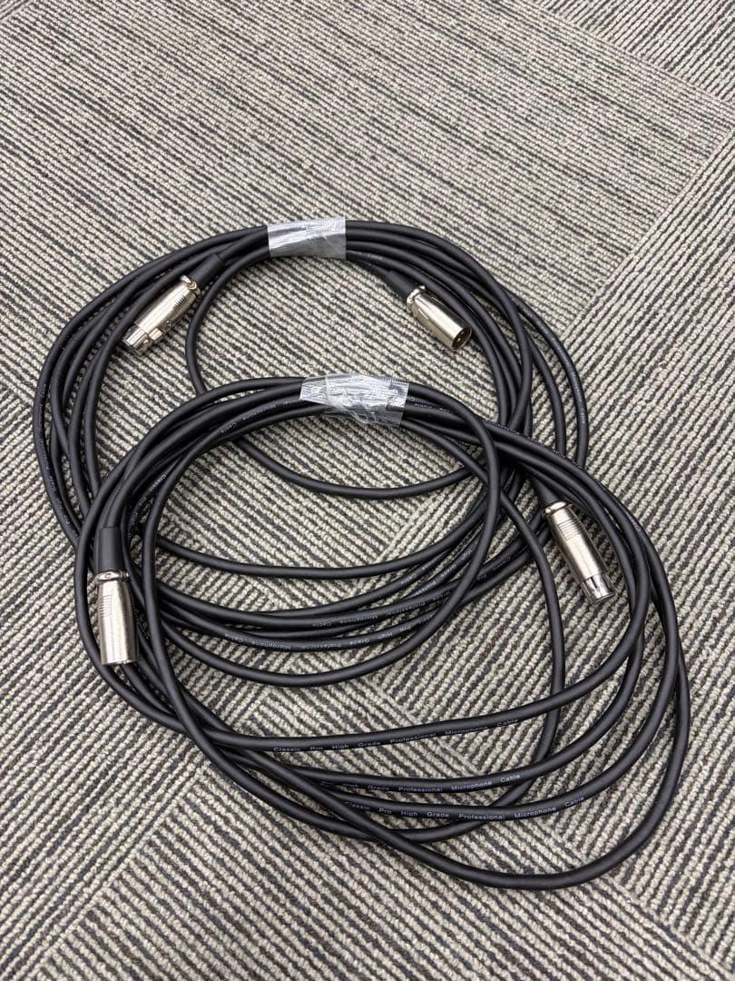 XLRケーブル 複数本 黒 クラシックプロ