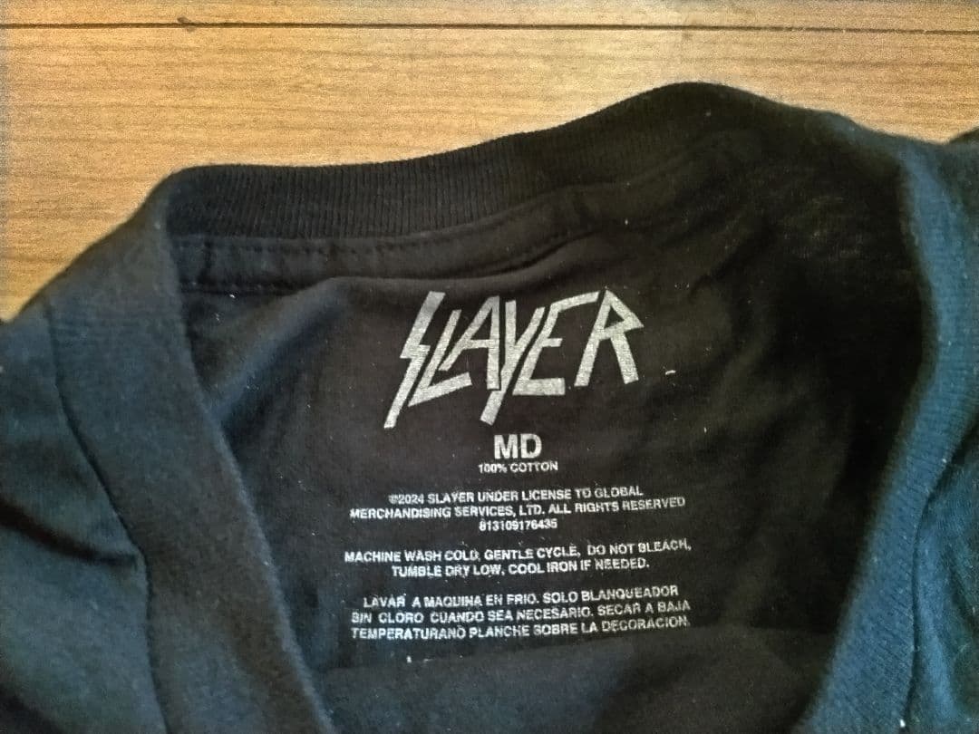【超激レア】SLAYER 2024アメリカツアーTシャツ【Мサイズ】