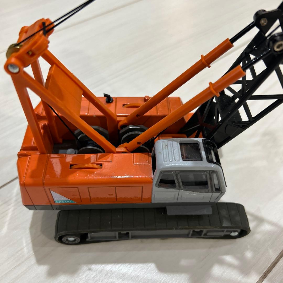 日立 クレーン ミニカー オレンジ