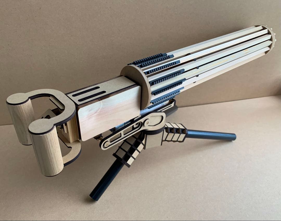 電動　ガトリング　ゴム銃