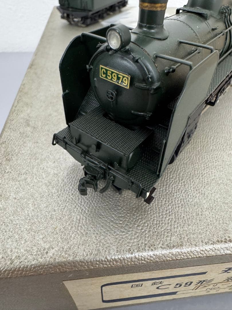 天賞堂 国鉄 C59形 蒸気機関車 HOゲージ No.487 完成品（グリーン）