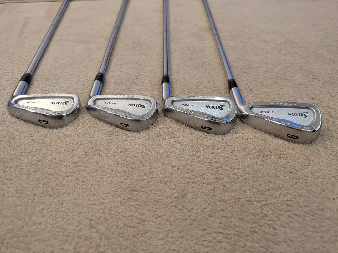 【名器】SRIXON スリクソン I-404 アイアン 8本セット S200