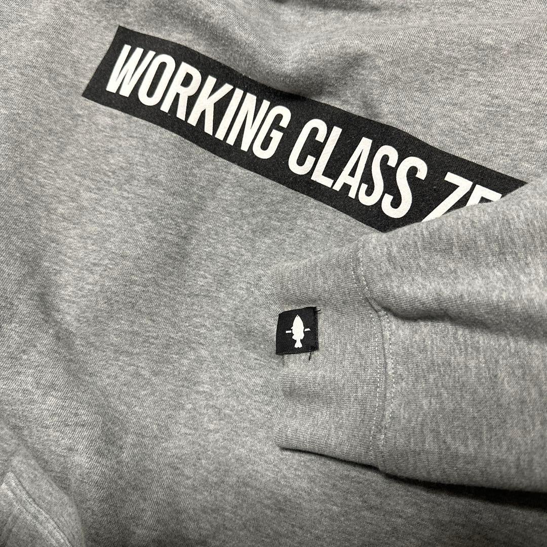 WORKING CLASS ZERO グレー XL パーカーDRT