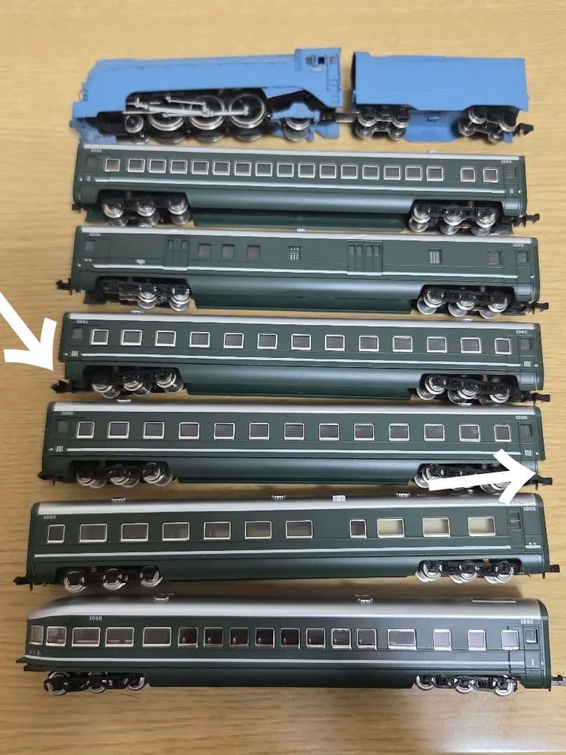 最終値下げ　マイクロエース 8401満鉄パシナ 979 あじあ号　ジャンク