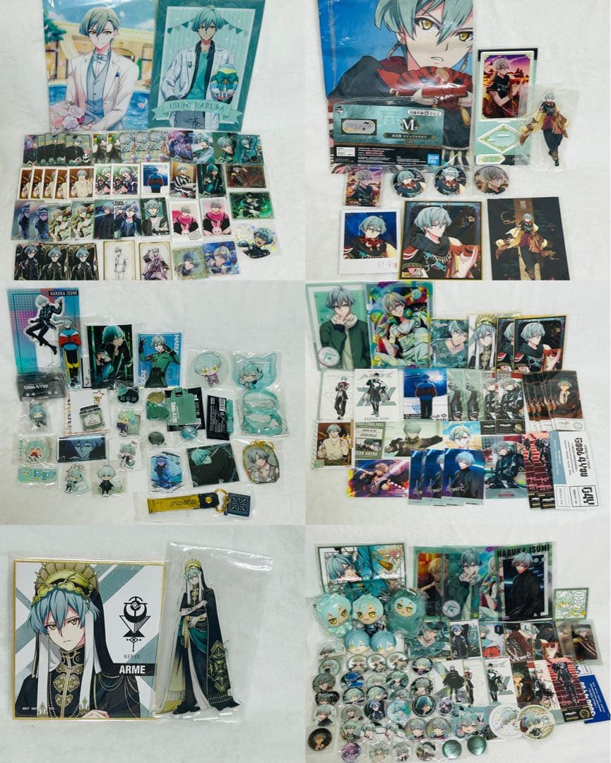 アイナナ ŹOOĻ 亥清悠 ぬいぐるみ缶バッジぱしゃこれアクスタまとめ売り